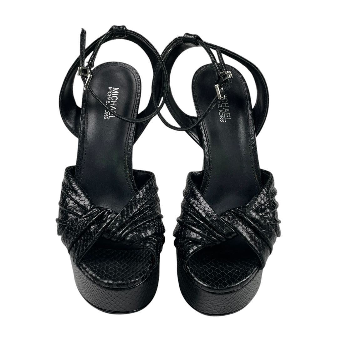 Plataformas  MICHAEL KORS  Negro Talle 36