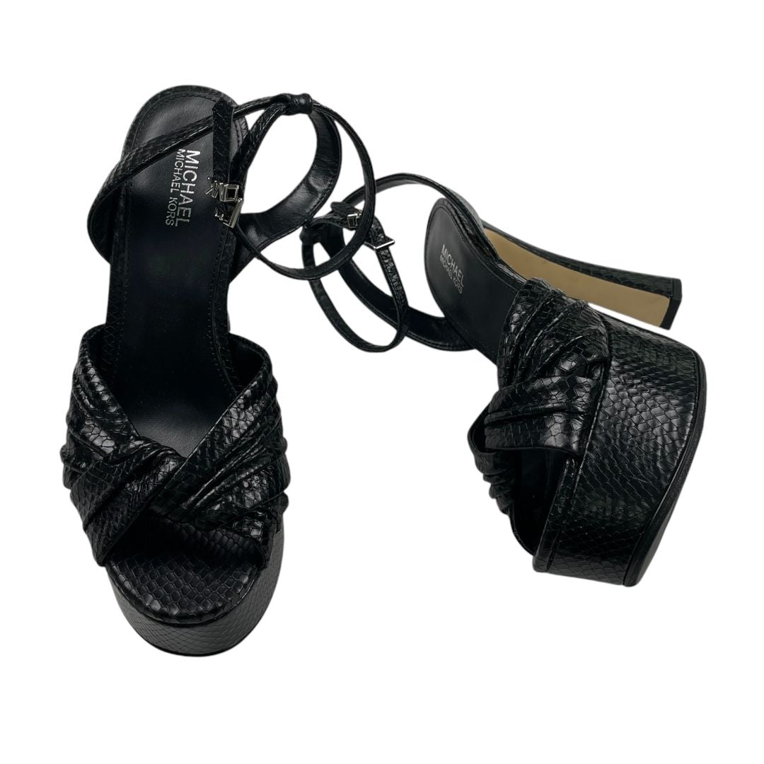 Plataformas  MICHAEL KORS  Negro Talle 36