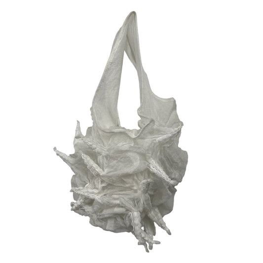 Cartera  SIN MARCA  Blanco Medida 17cm X 19cm