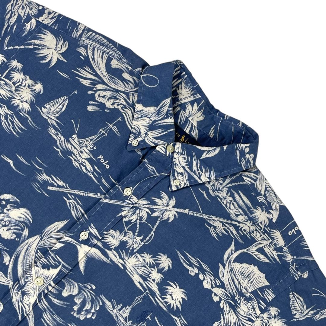 Camisa Manga Corta  RALPH LAUREN  Varios  Estampado Talle L