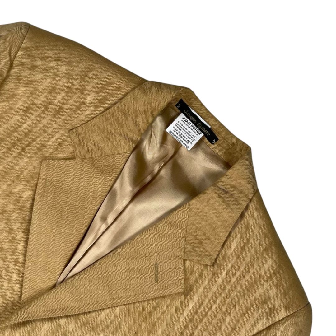 Saco  JAMES SMART  Amarillo Talle XL