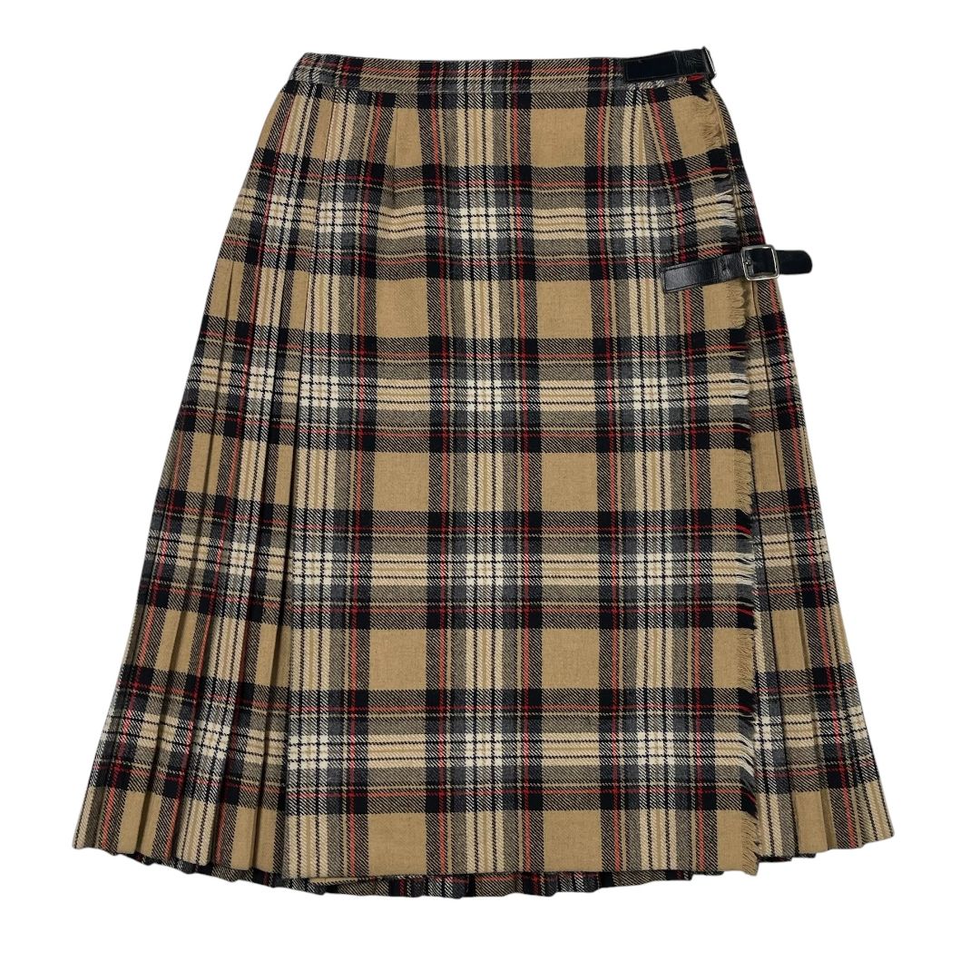 Pollera Media Pierna  ROLAND'S  Varios Escoces Beige Talle 38