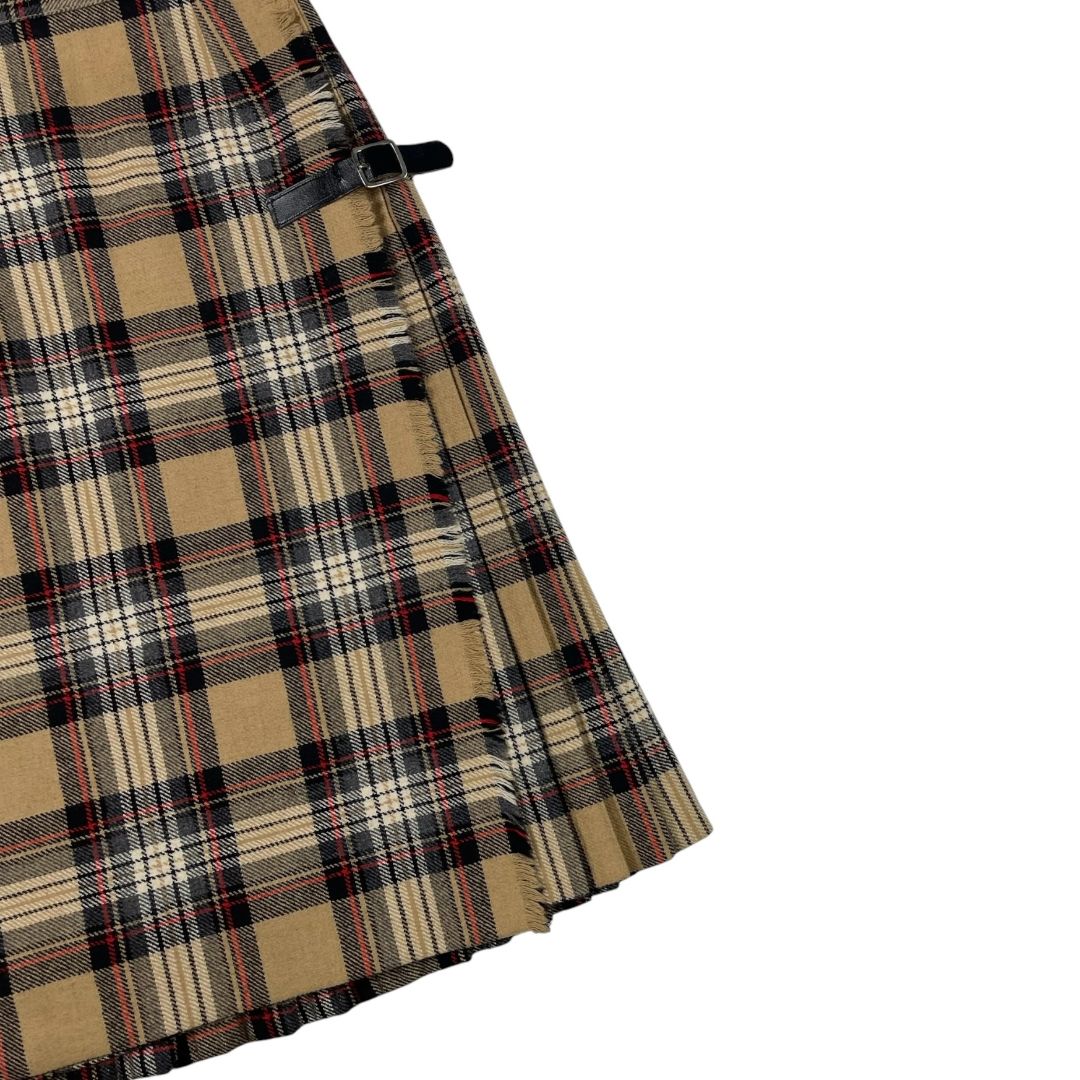 Pollera Media Pierna  ROLAND'S  Varios Escoces Beige Talle 38