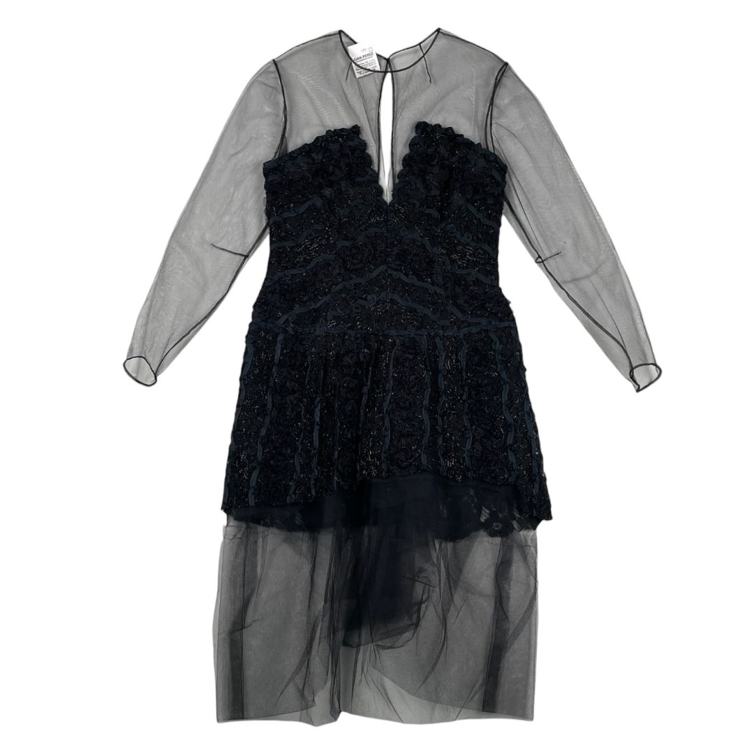Vestido Manga Larga  SIN MARCA  Negro Talle 2