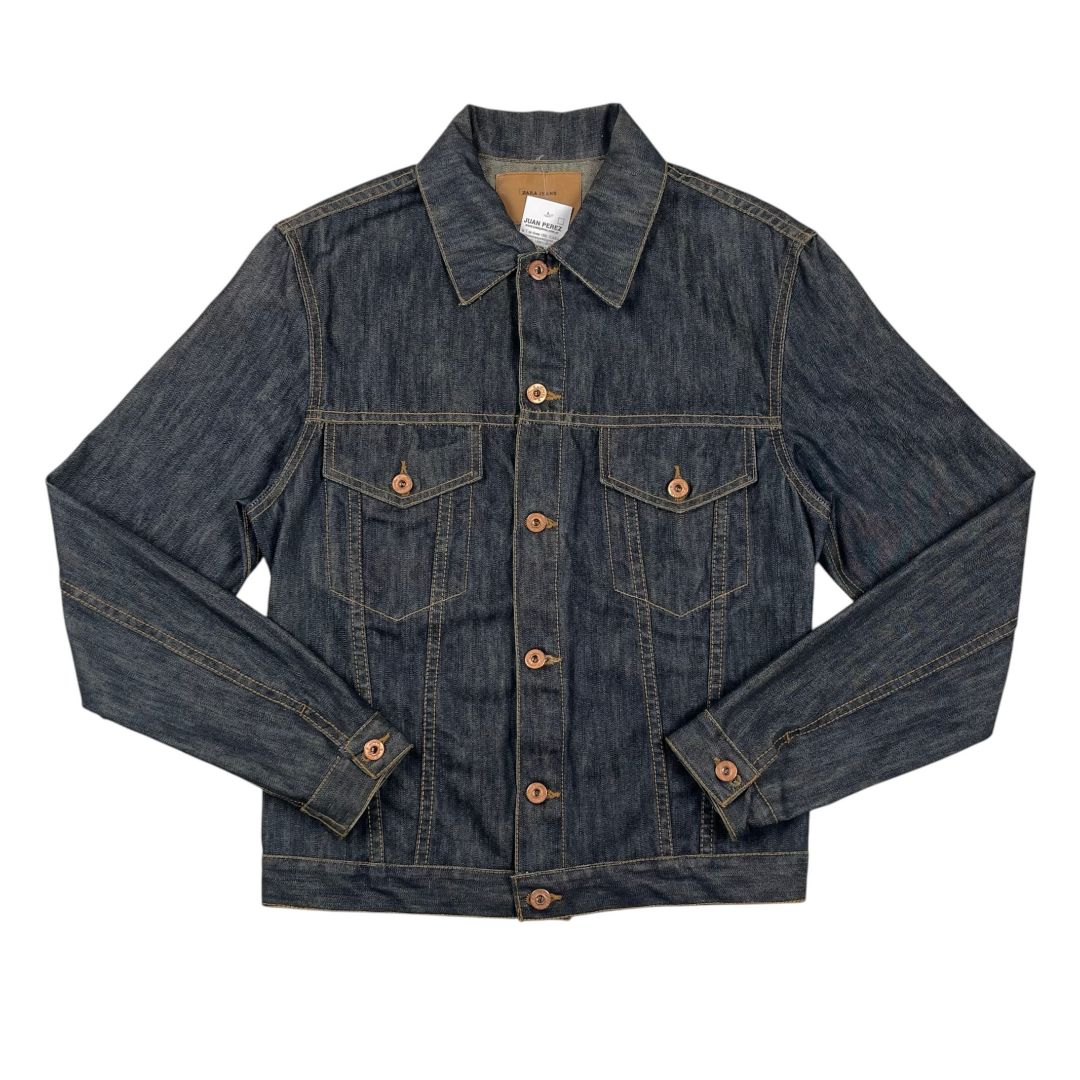 Campera  ZARA  Azul Talle L