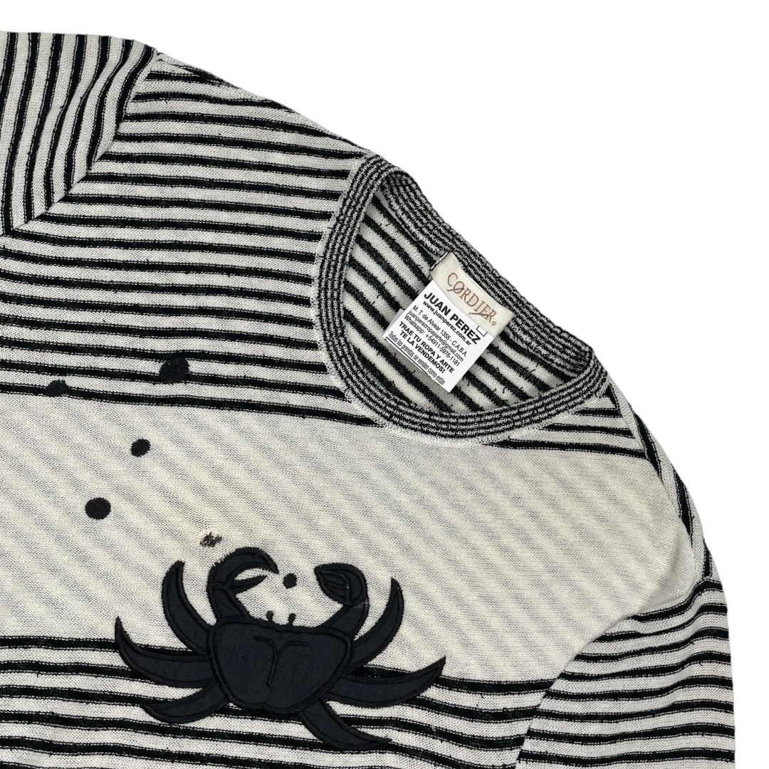 Sweater  CORDIER  Varios Blanco Y Negro Talle 1