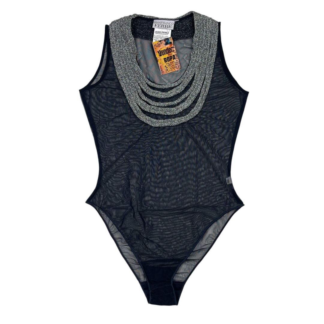 Body Sin Manga  FERRE  Azul Talle S