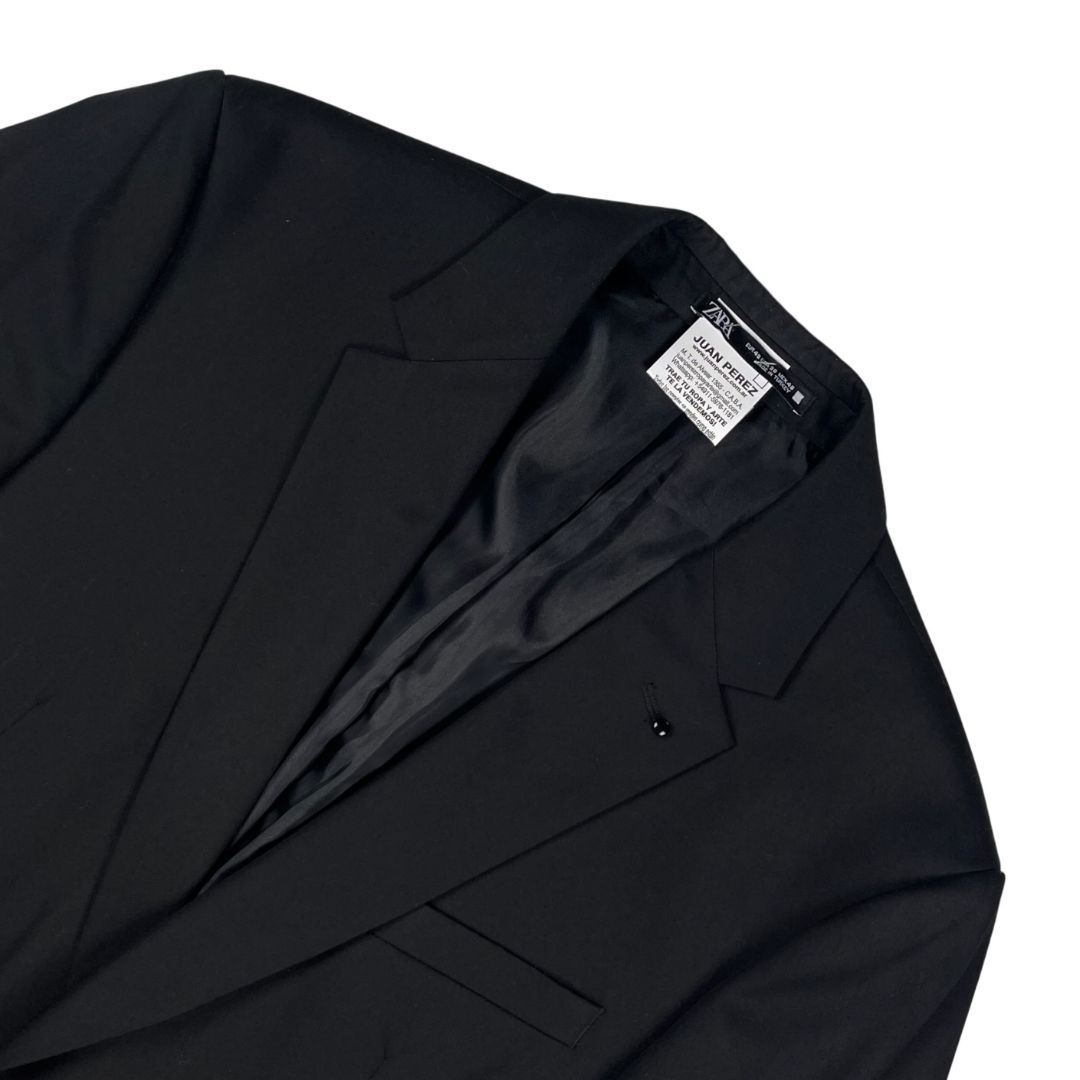 Saco  ZARA  Negro Talle 48