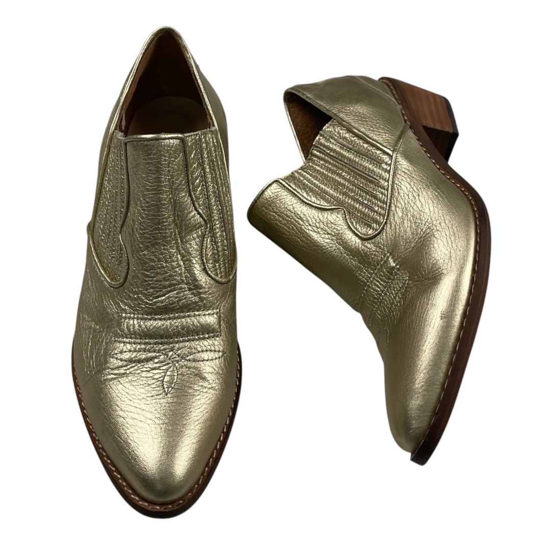 Bota Corta  SOFI  Dorado Talle 39
