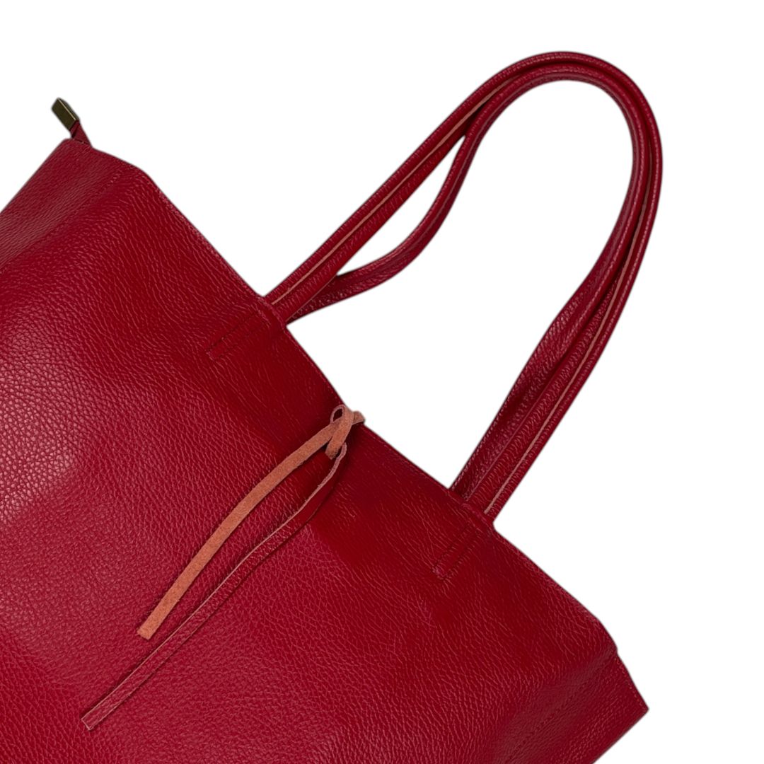 Cartera  SIN MARCA  Rojo Medida 37cm X 29cm