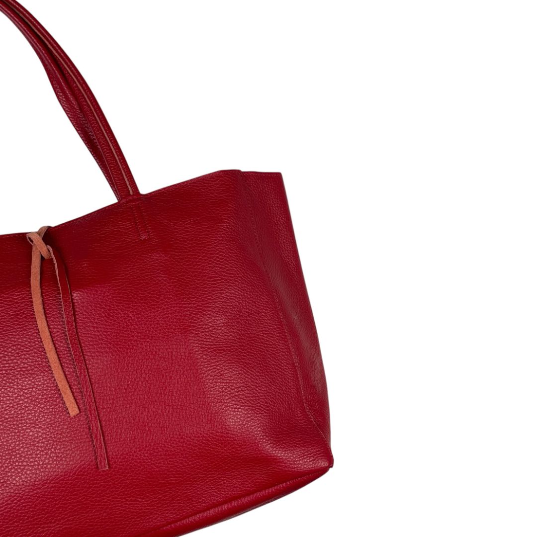 Cartera  SIN MARCA  Rojo Medida 37cm X 29cm