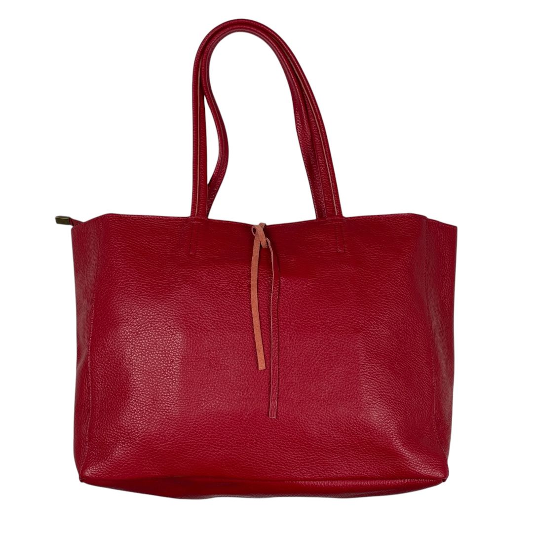 Cartera  SIN MARCA  Rojo Medida 37cm X 29cm