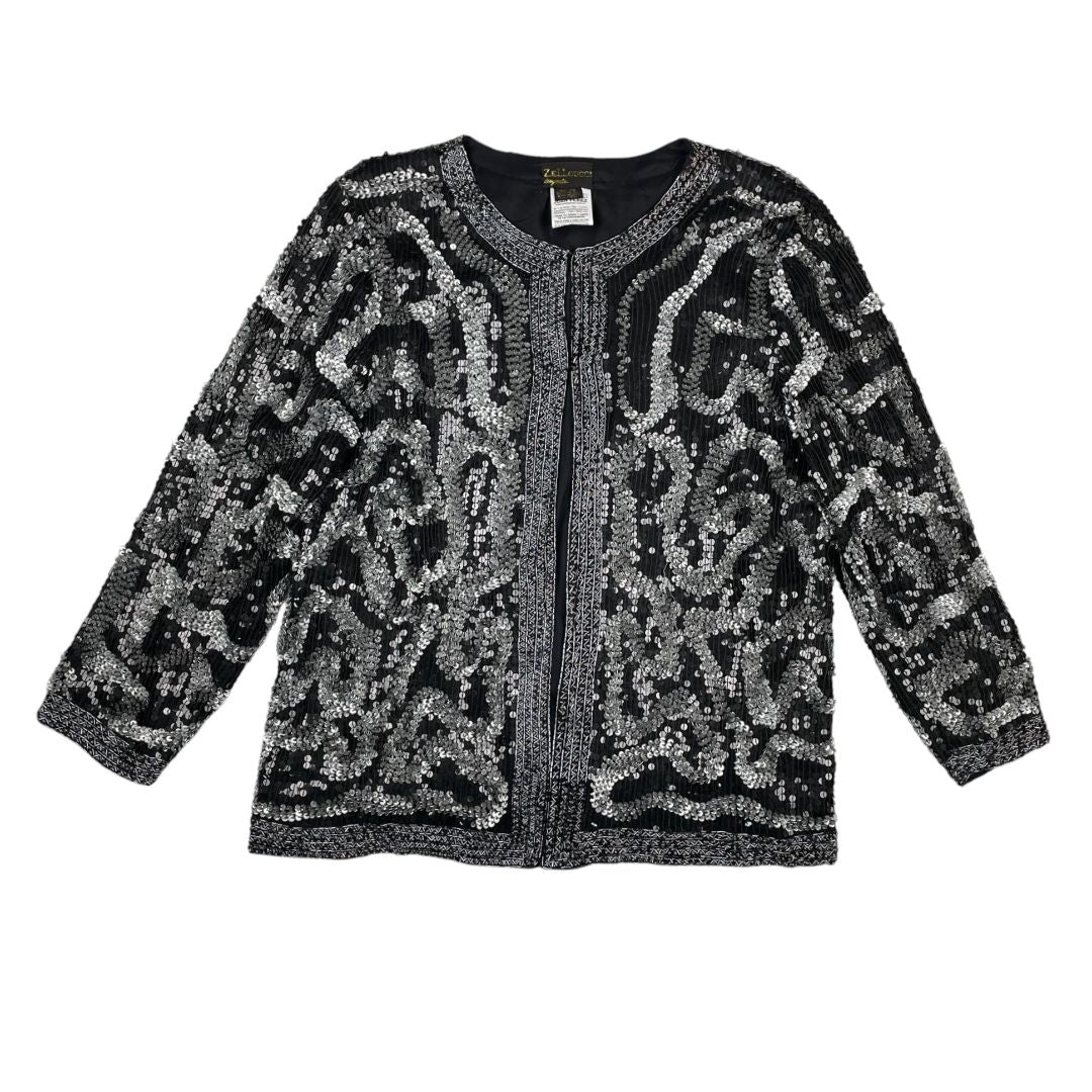 Saco  ZELLOUCCI  Varios Gris y Negro Talle 3
