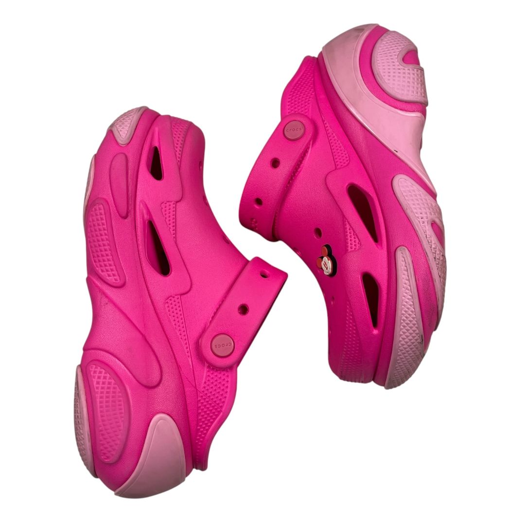 Suecos  CROCS  Rosa Talle 8