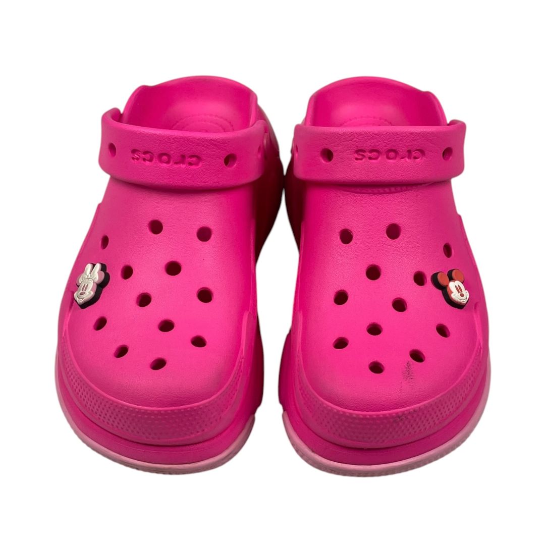 Suecos  CROCS  Rosa Talle 8