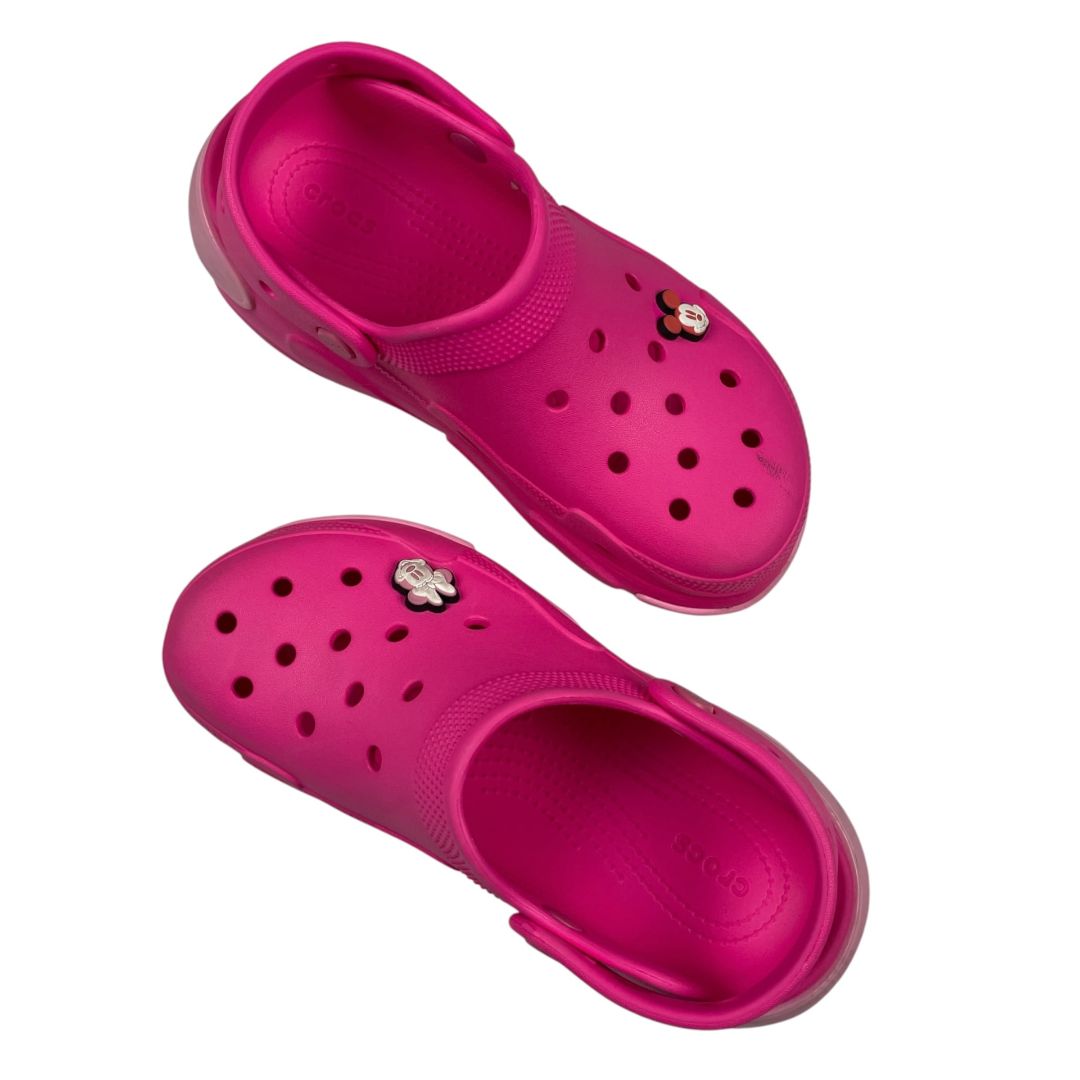 Suecos  CROCS  Rosa Talle 8