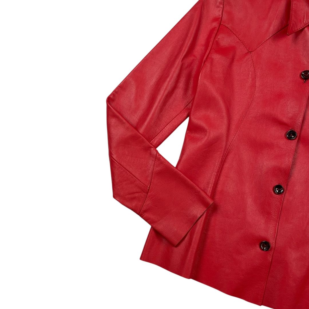 Campera  LAS PEPAS  Rojo Talle 1