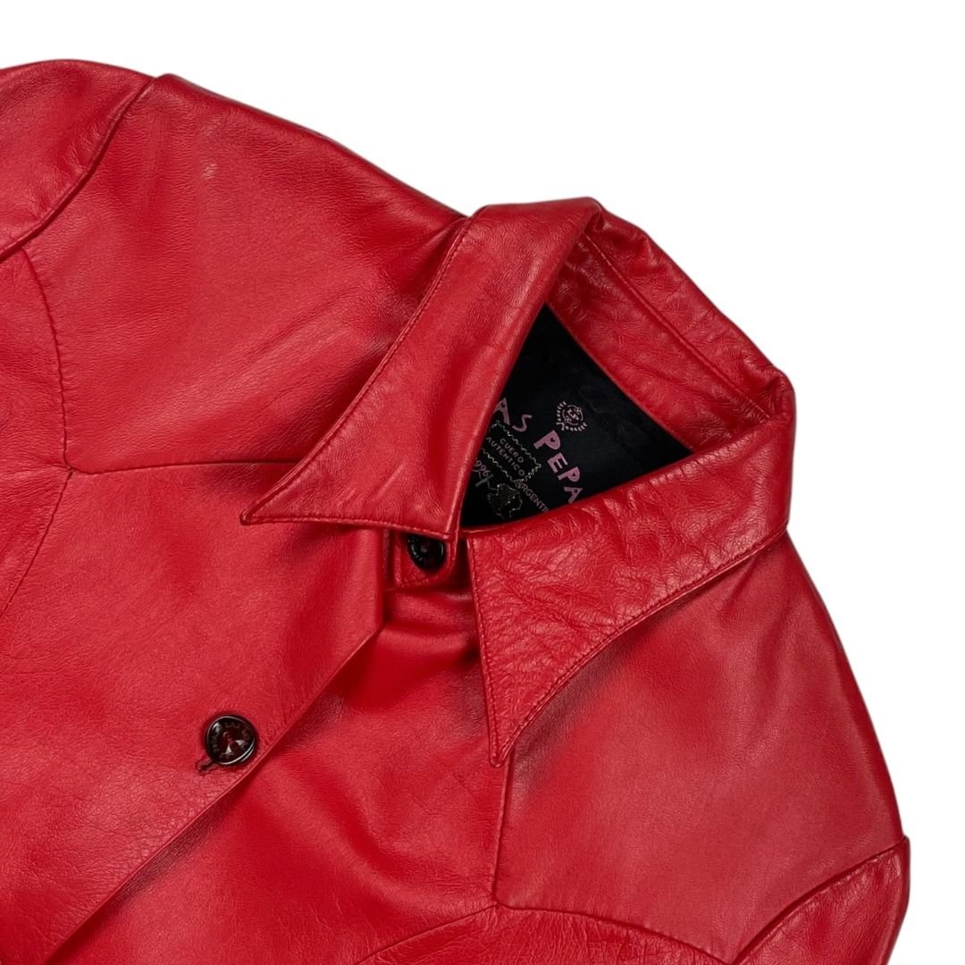 Campera  LAS PEPAS  Rojo Talle 1