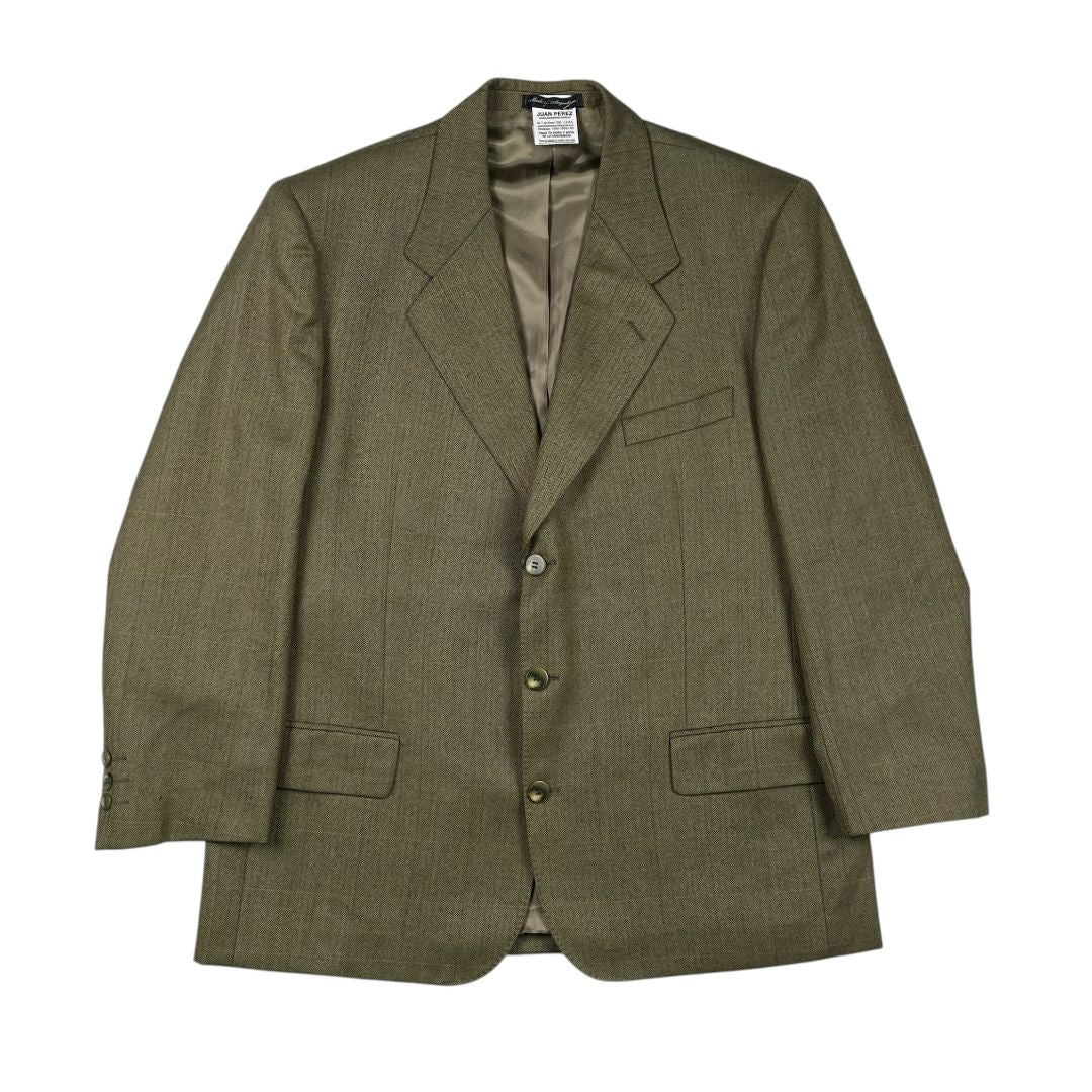 Saco  PIERRE CARDIN  Verde Talle 55