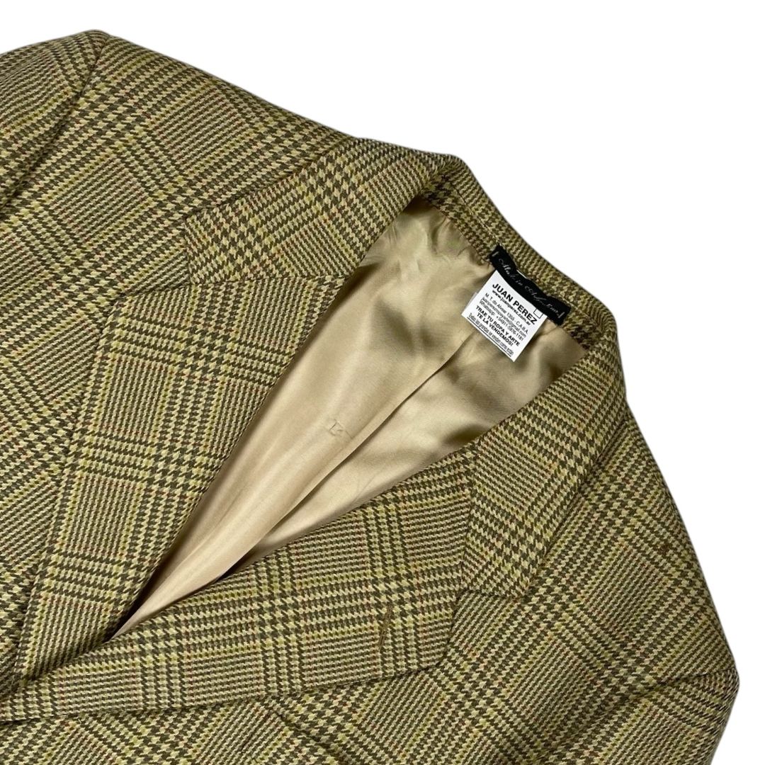 Saco  PIERRE CARDIN  Varios Escoces Beige Talle 55