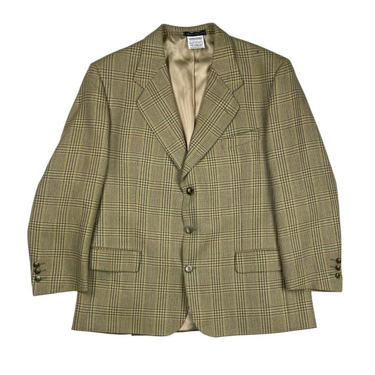 PIERRE CARDIN  Saco  Varios Escoces Beige  Talle 55