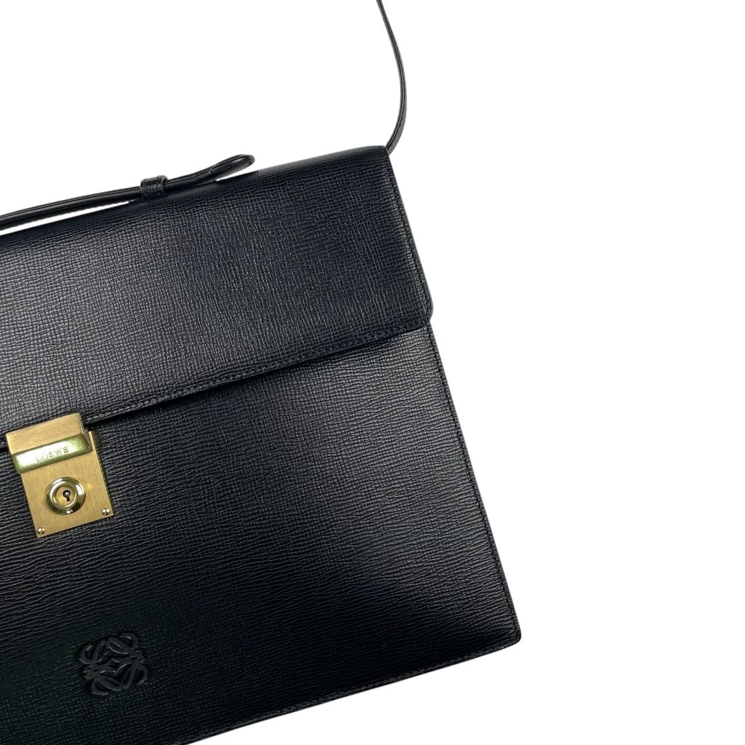 Maletin  LOEWE  Negro Medida 40cm X 25cm