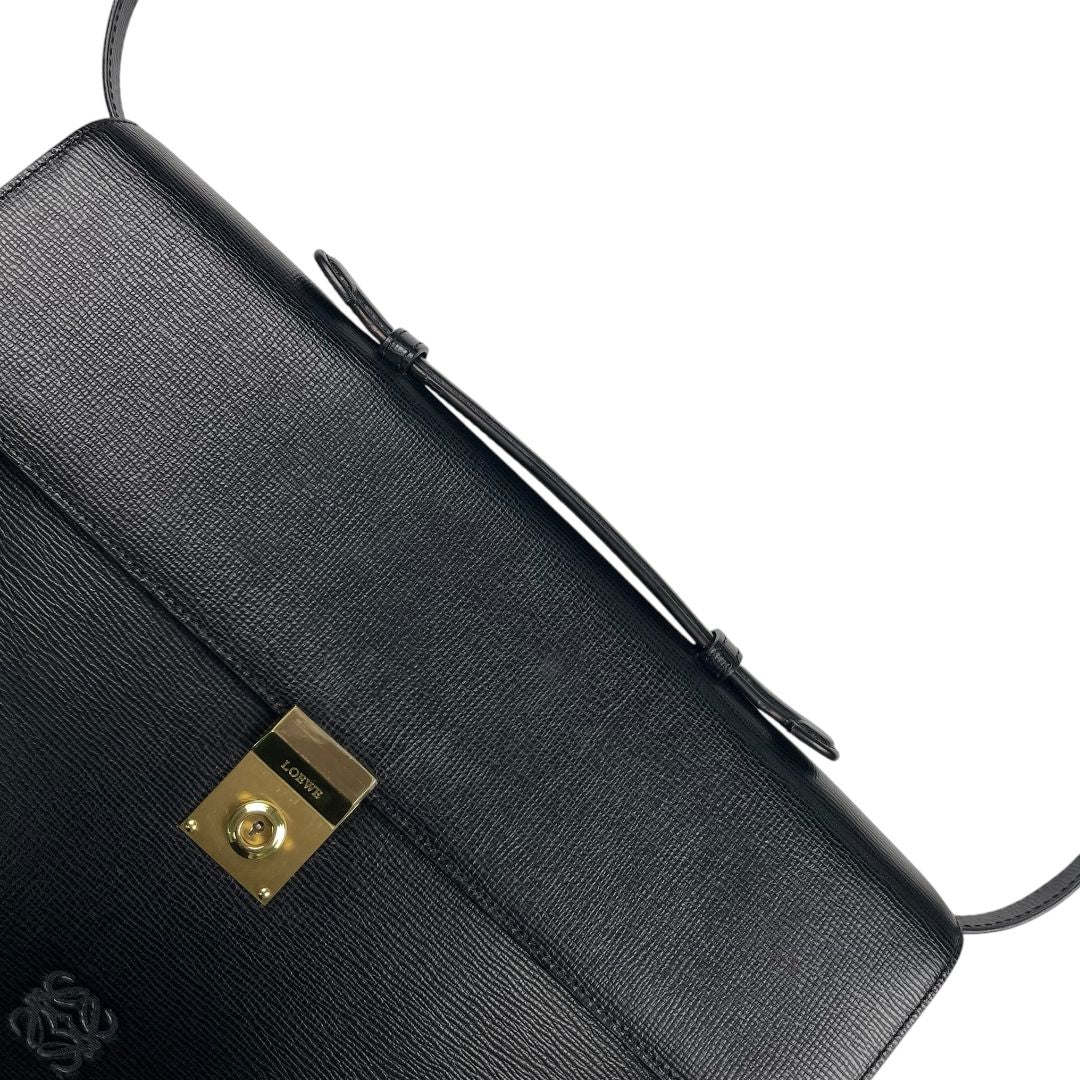 Maletin  LOEWE  Negro Medida 40cm X 25cm