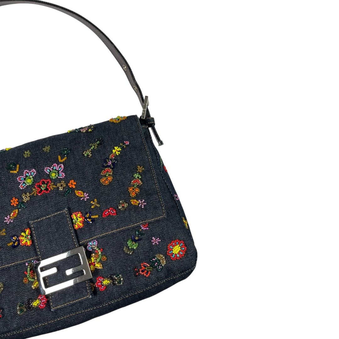 Cartera  FENDI  Azul Medida 30cm X 22cm