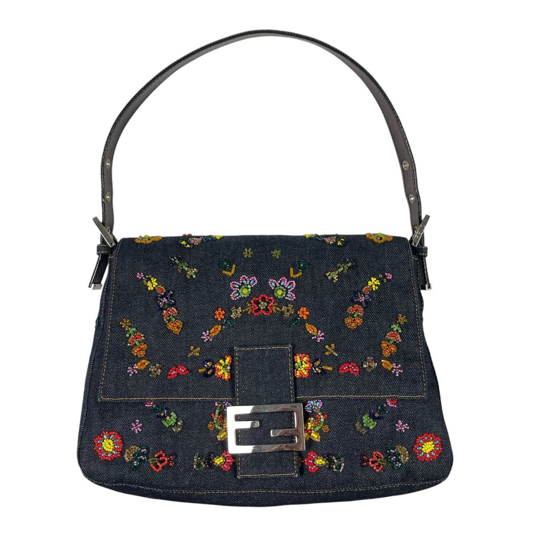 Cartera  FENDI  Azul Medida 30cm X 22cm