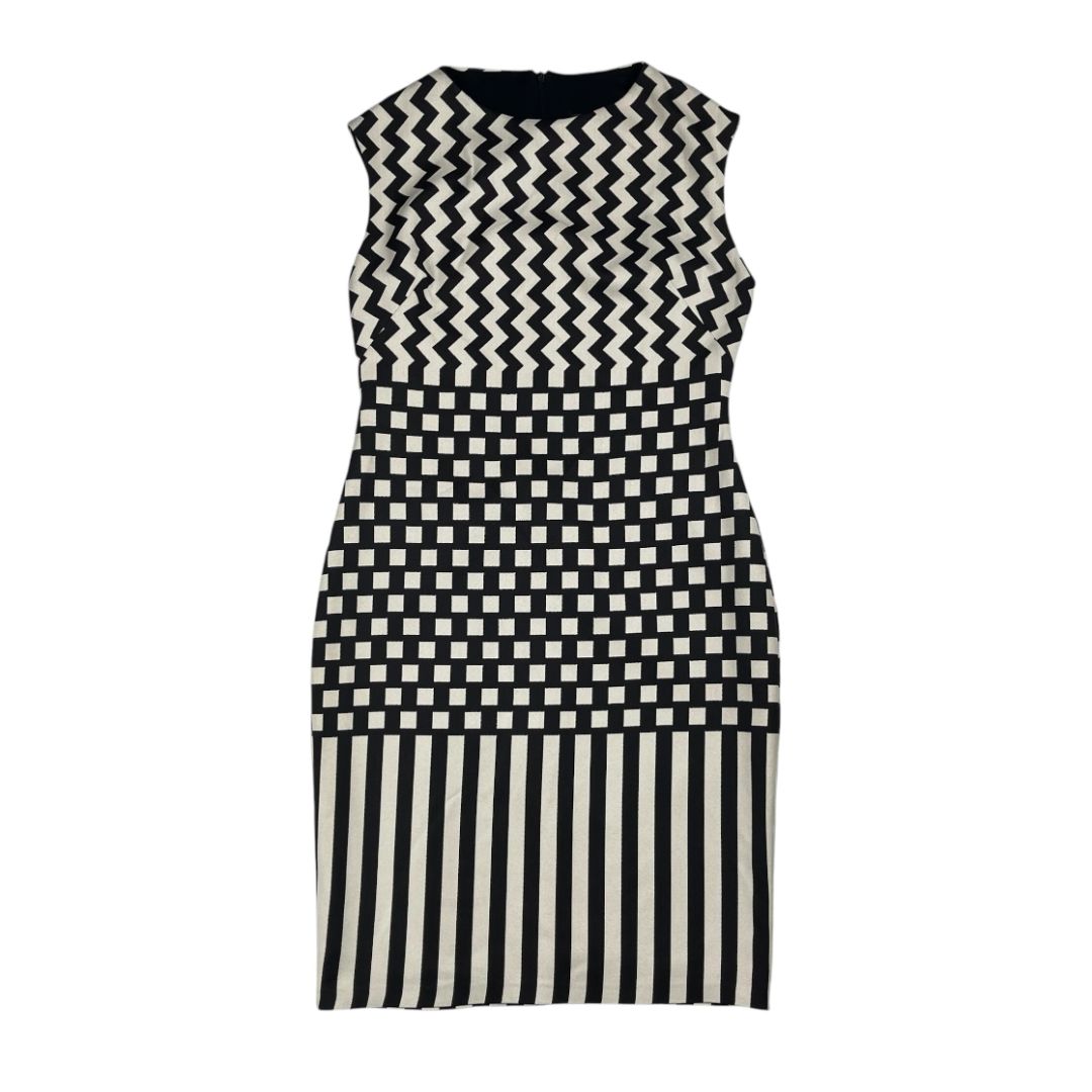 Vestido Sin Manga  SANDRO FERRONE  Varios Blanco Y Negro Talle M