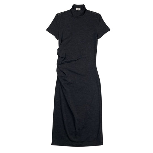BRUNELLO CUCCINELLI  Vestido Manga Corta  Gris  Talle M