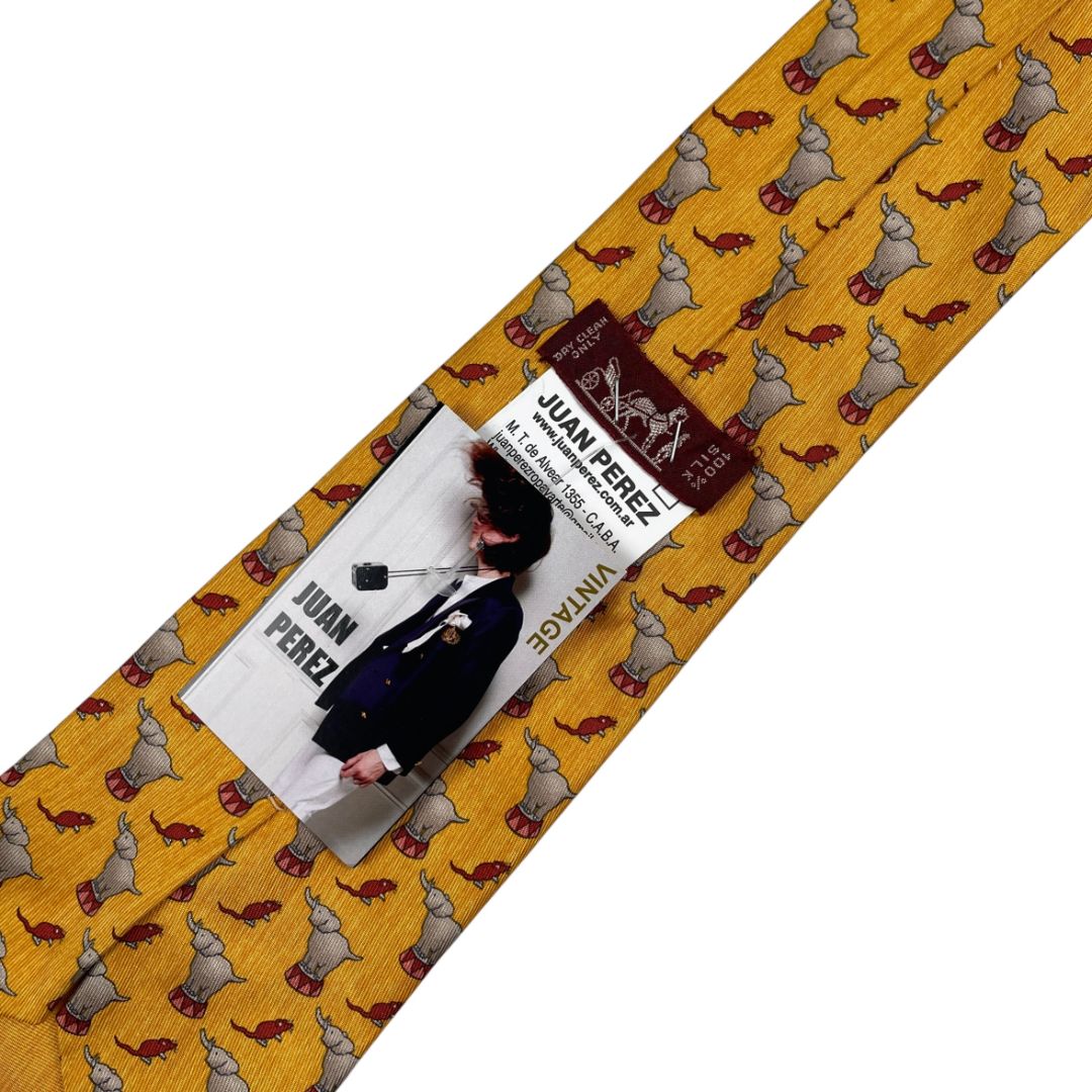 Corbata  HERMES  Varios  Estampado Talle Unico