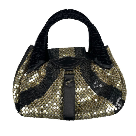 FENDI  Cartera  Varios Negro y Dorado  Medida 30cm X 20cm