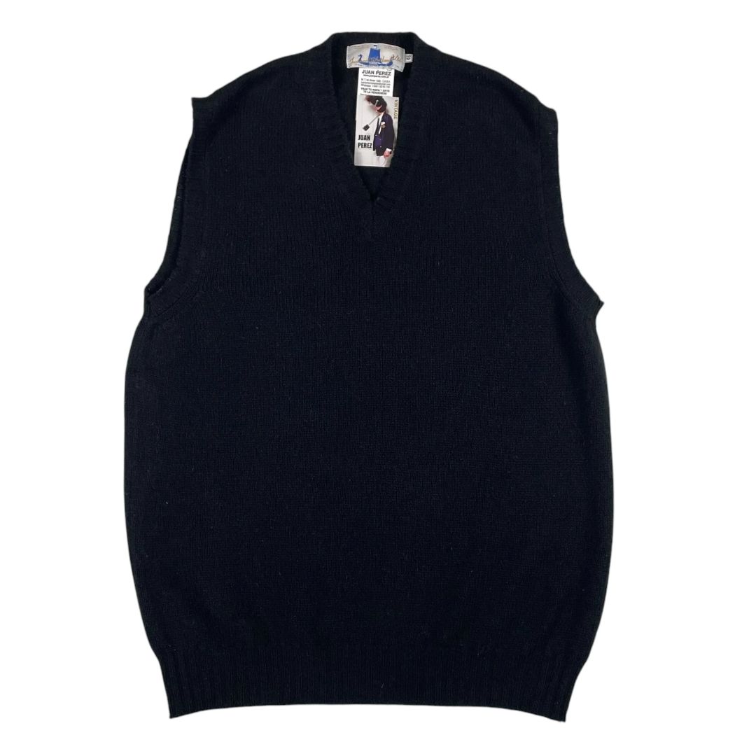 SIN MARCA  Chaleco Corto  Negro  Talle 46