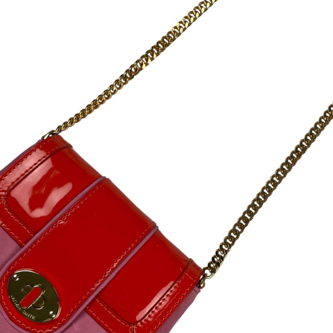 Cartera  JACKIE SMITH  Rosa Medida 17cm X 13cm