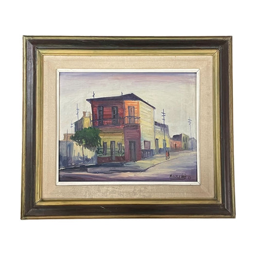 RODOLFO LUIS  Arte sin Vidrio  Estilo Paisajismo  Medida 70cm X 64cm