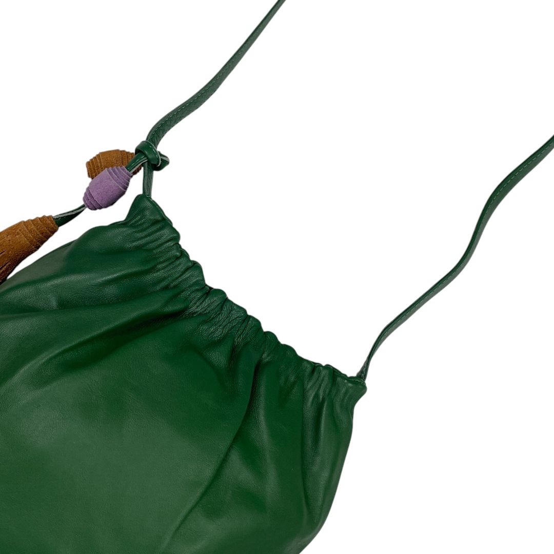 Cartera  NICE THINGS  Verde Medida 26cm X 25cm