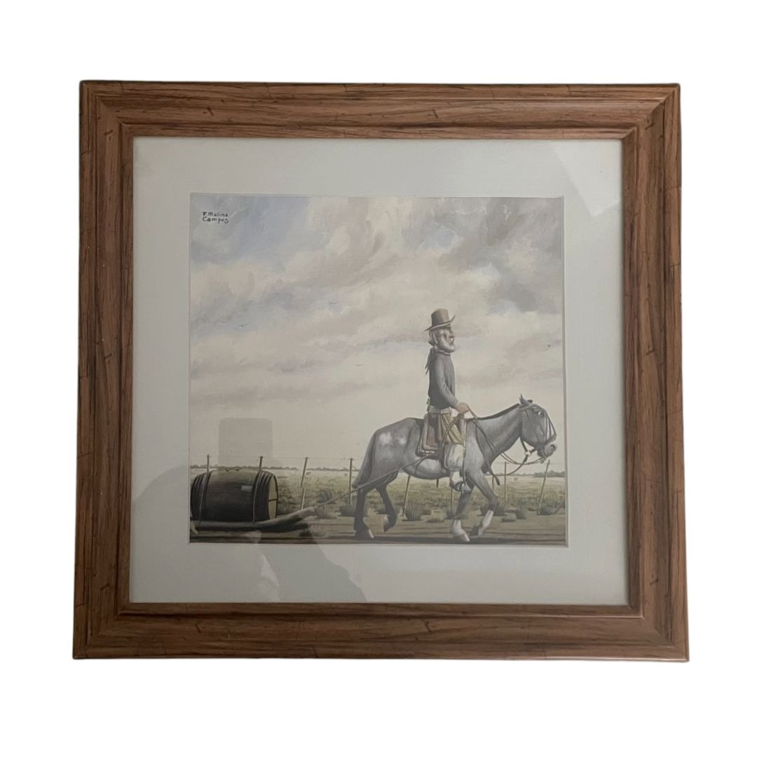ANONIMO  Arte con Vidrio  Estilo Figurativo  Medida 35cm X 35cm