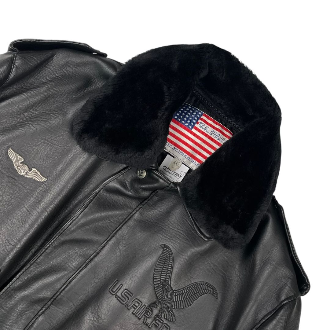 Campera  U.S. AIR FORCE  Negro Talle XXL