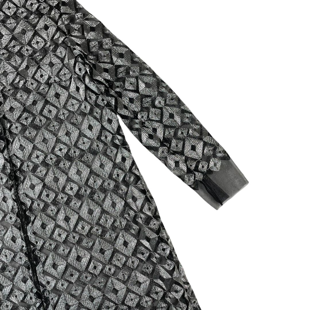 Saco  SIN MARCA  Plateado Talle L
