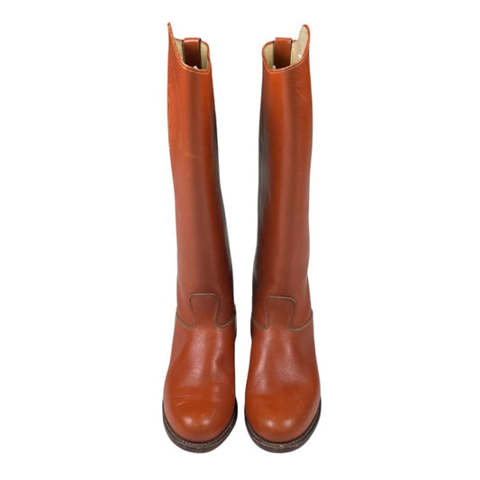 SIN MARCA  Bota Larga  Marron  Talle 37