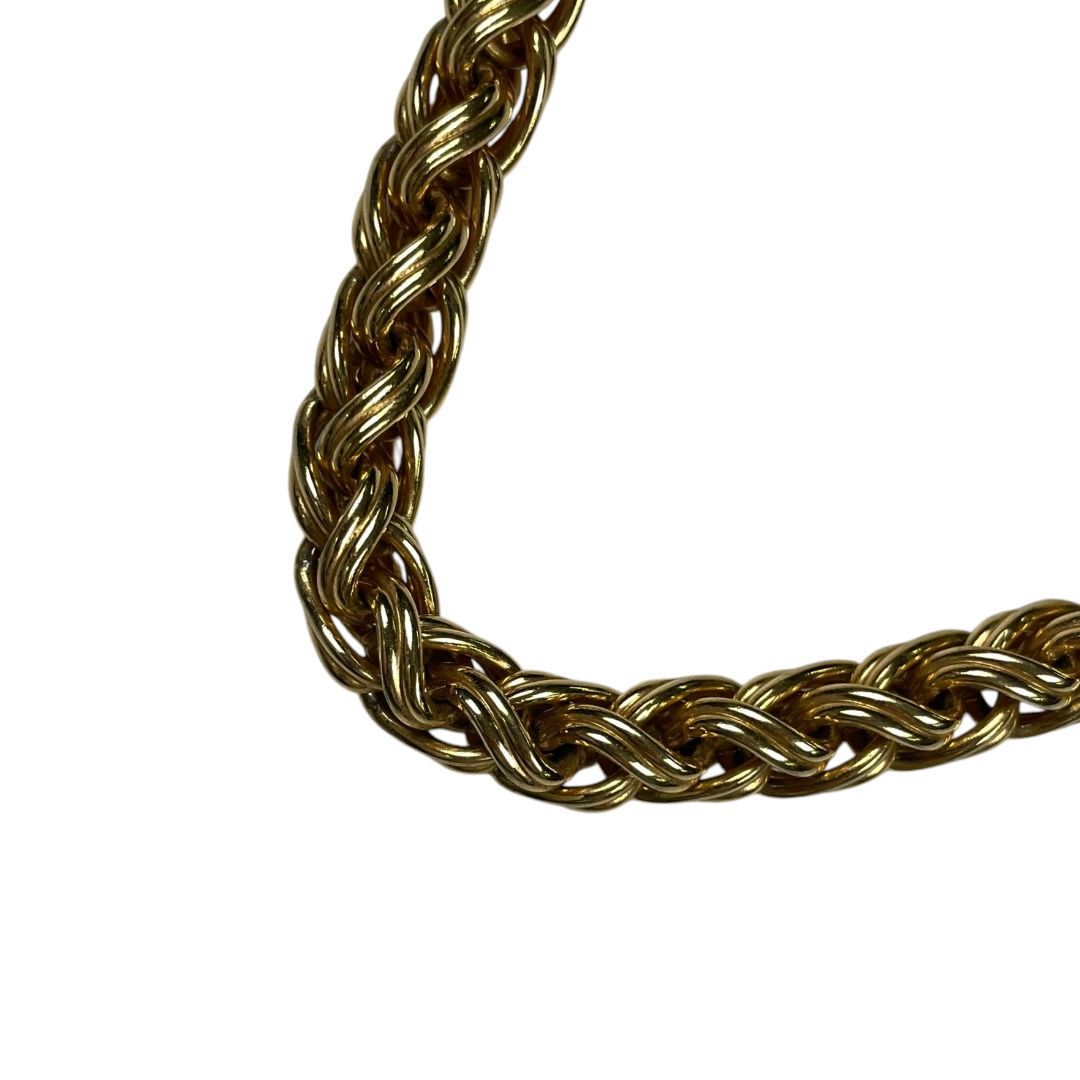 Collar  SIN MARCA  Dorado Talle Unico