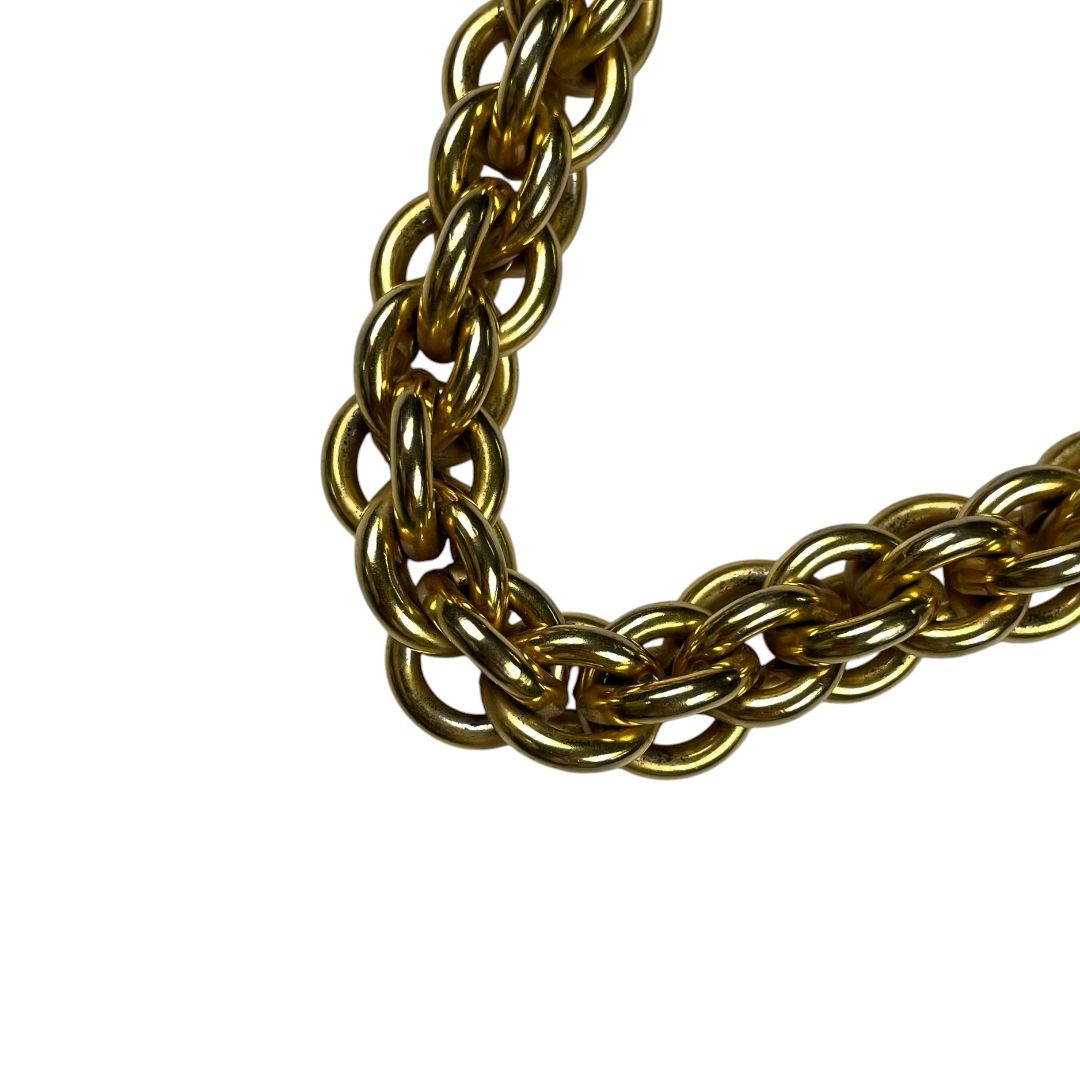 Collar  SIN MARCA  Dorado Talle Unico