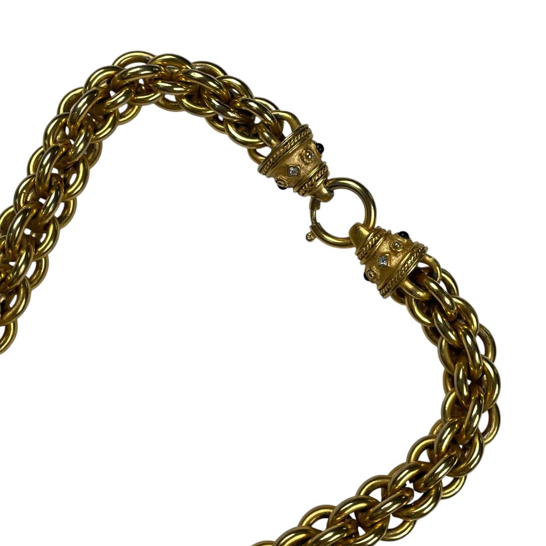 Collar  SIN MARCA  Dorado Talle Unico
