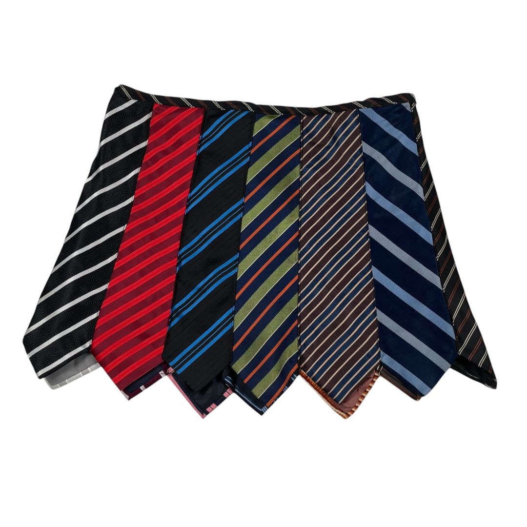 Pollera Larga Pollera Corbatas Mini  ROPA Y ARTE  Varios Rayado Talle M