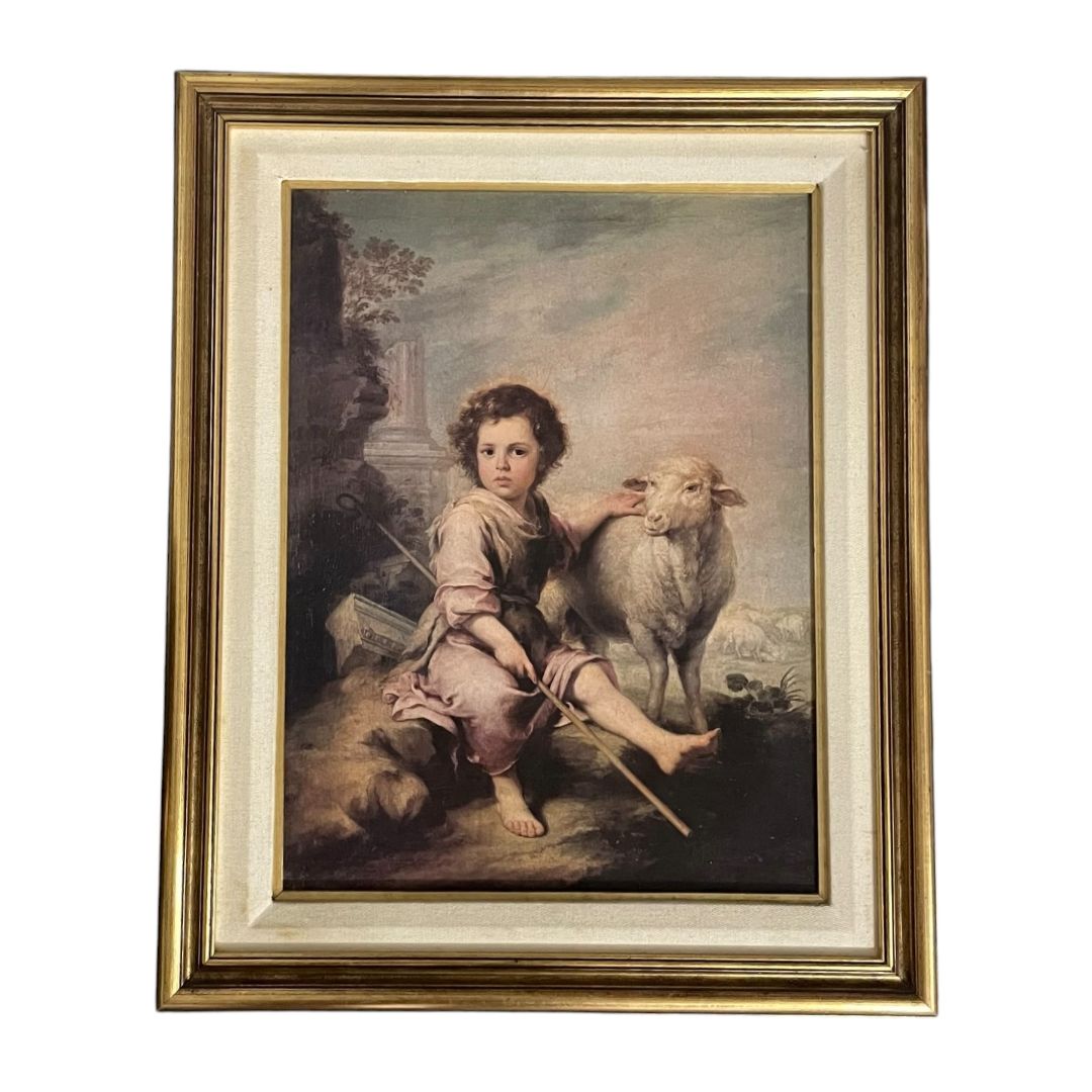 ANONIMO  Arte sin Vidrio  Estilo Retrato  Obra 40cm X 50cm