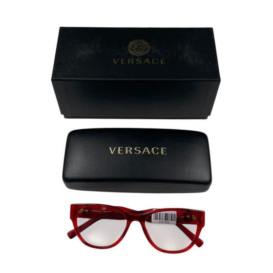 VERSACE  Lentes Recetados  Rojo  Talle Unico