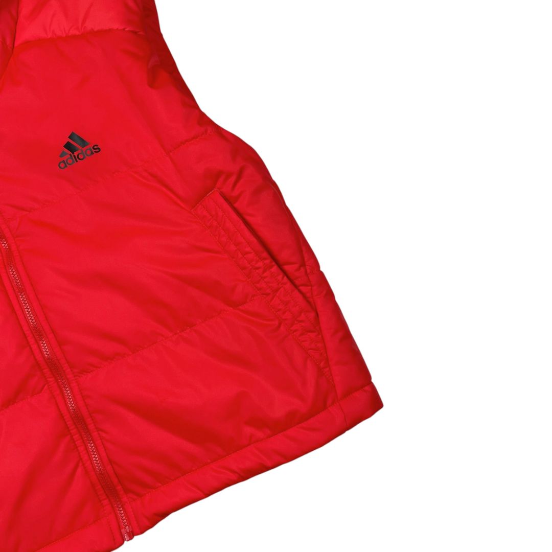 ADIDAS  Chaleco Corto  Naranja  Talle S