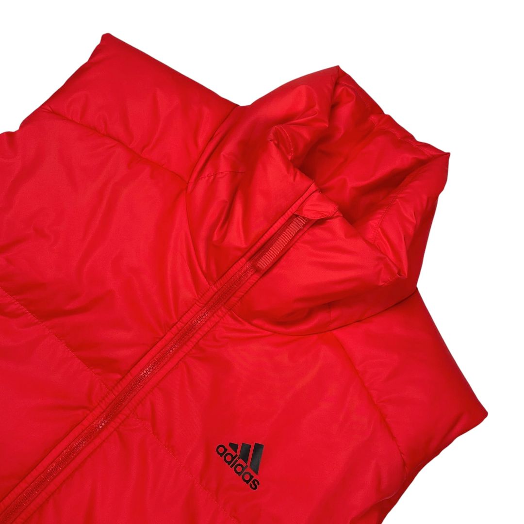ADIDAS  Chaleco Corto  Naranja  Talle S