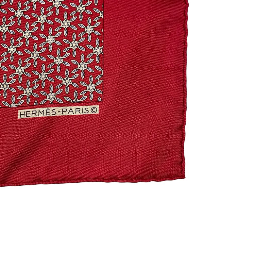 HERMES  Pañuelo  Varios  Estampado  Medida 43cm X 43cm